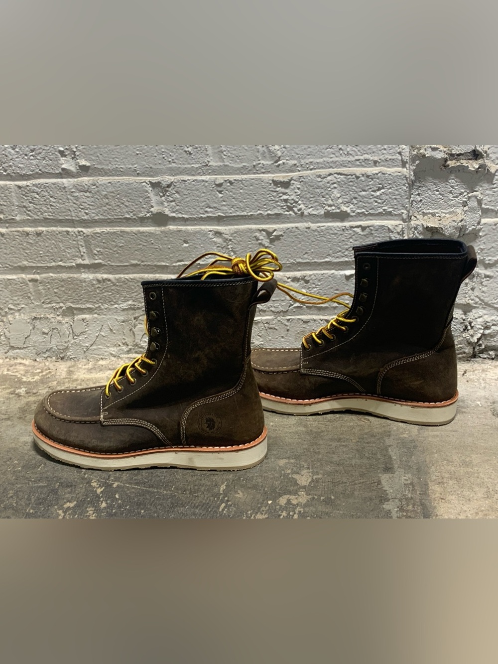 NWOB Rock Rooster Mantua 8” MENS Soft Toe Work Boots - 11.5 MENS - Picture 16 of 16